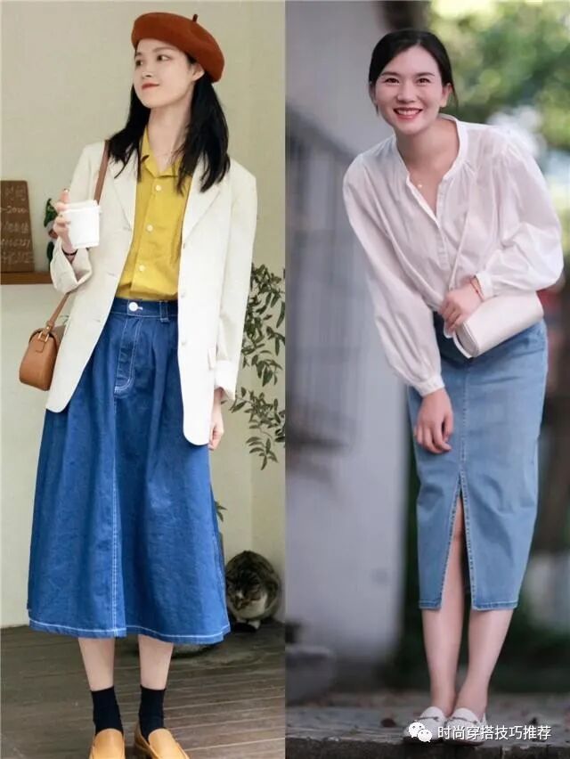 今年秋冬回头率超高的穿搭:乐福鞋+奶奶裙 舒适度和时尚度并存!(3)