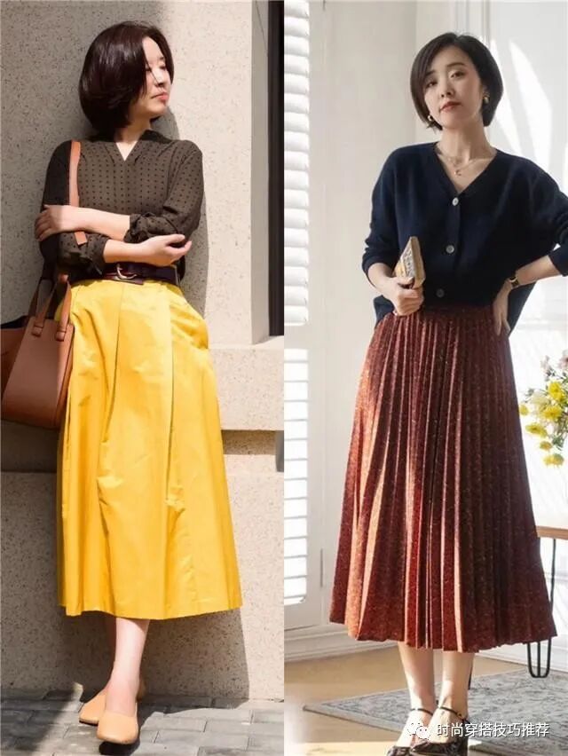 50岁女人穿什么裙子显气质?建议多穿这4条 高级还时髦!(2)