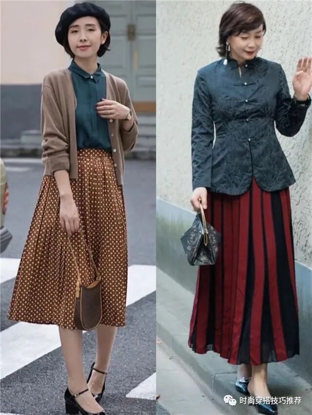 50岁女人穿什么裙子显气质?建议多穿这4条 高级还时髦!(2)