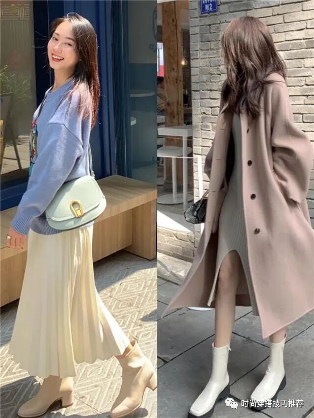 米色靴子秋冬怎么搭配好看 掌握这优雅三步骤 绽放你的女性魅力(2)