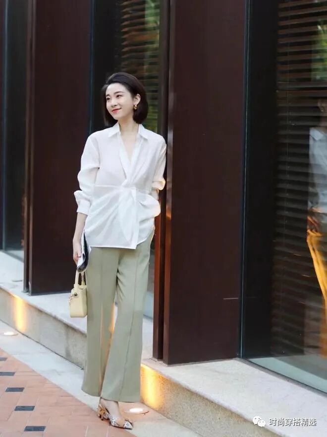 阔腿裤穿什么鞋子搭配好看 不妨试试这几款尖头鞋 显高又显瘦(3)