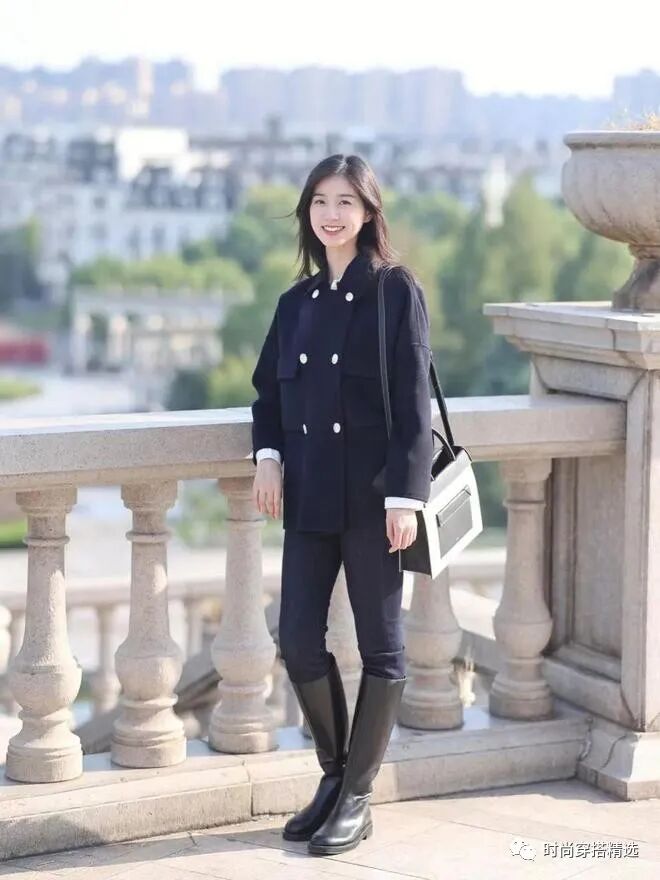 今年流行什么样靴子 马丁靴out了 无痕靴火了,优雅又高级(2)
