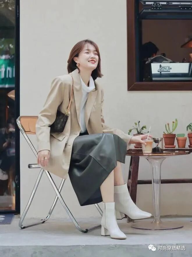 今年流行什么样靴子 马丁靴out了 无痕靴火了,优雅又高级(2)